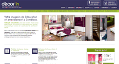 Desktop Screenshot of decorin.eu
